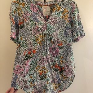 Anthropologie 52 Conversations floral top